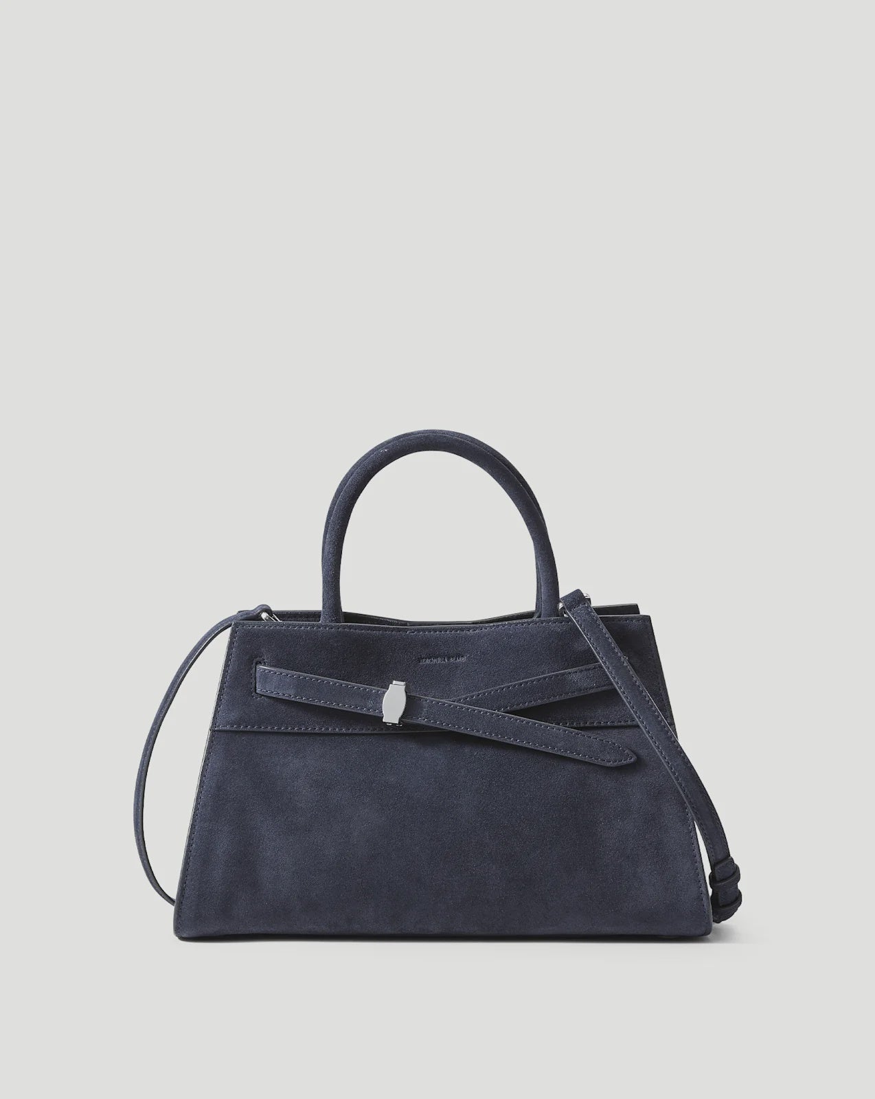 VER Navy Suede Bag
