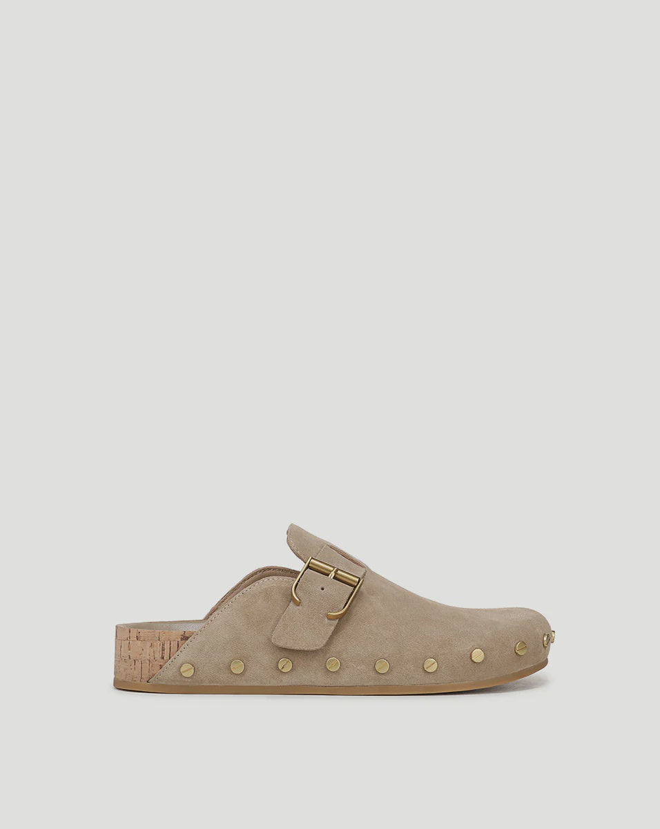 VER Suede Studded Clog