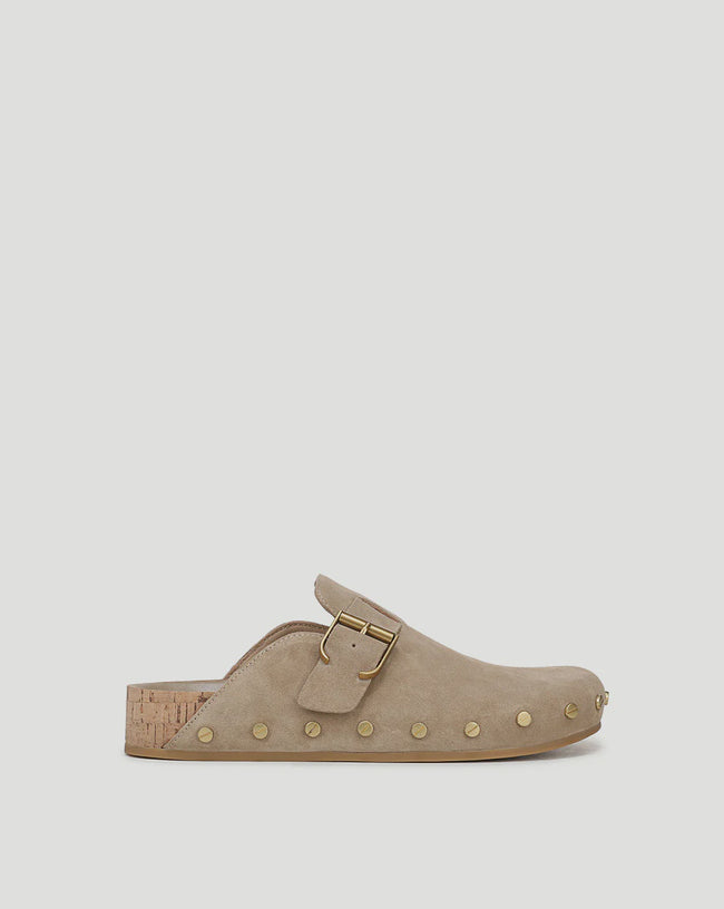 VER Suede Studded Clog