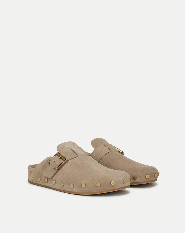 VER Suede Studded Clog