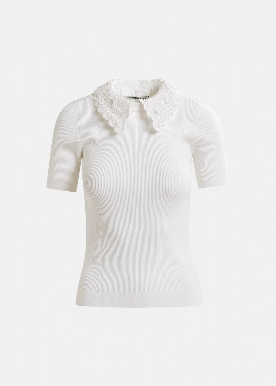 ESS Lace Collar Top