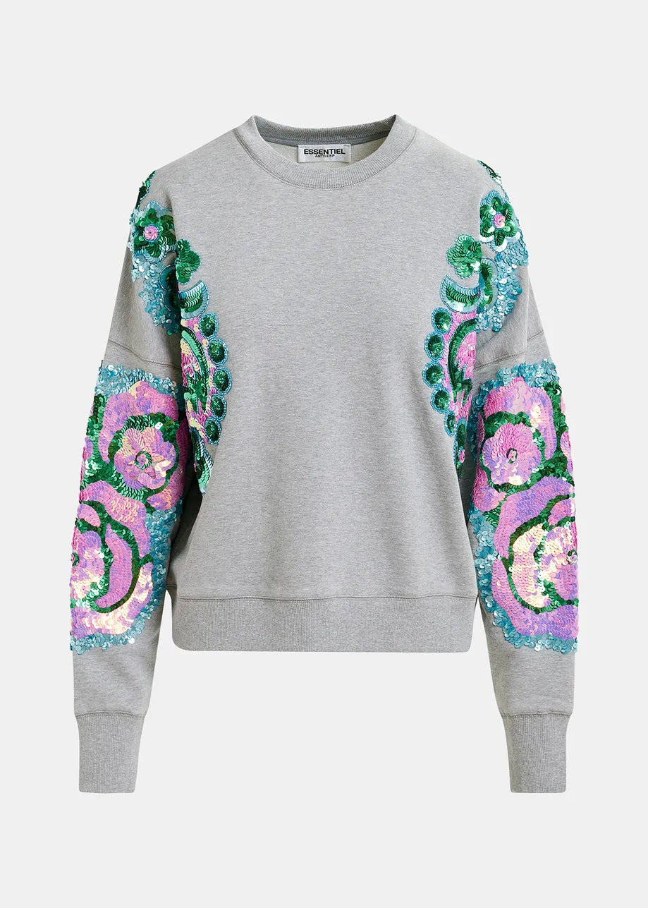 ESS Sequin Sleeve Sweatshirt