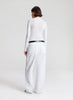 ALC White Long Sleeve Turtleneck Top