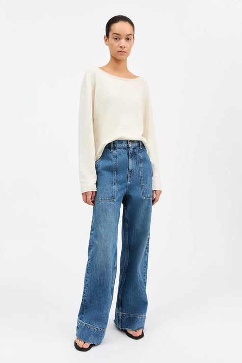 SKS High Rise Wide Jeans