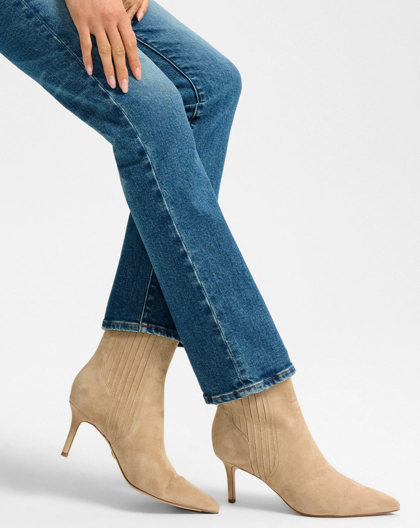 VER Suede Heeled Booties