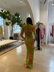 SAL Satin Floral Gown