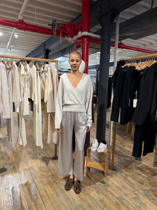 SAB Cashmere Wrap Sweater
