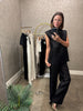 ROH Organza Silk Cap Sleeve Top