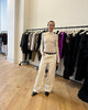 ALC White Long Sleeve Turtleneck Top
