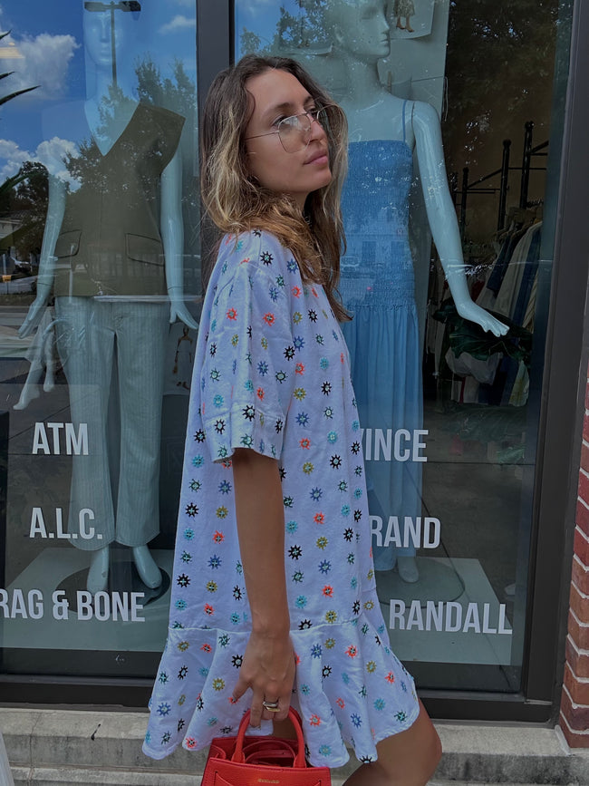 ESS Multi Ruffle Hem Dress