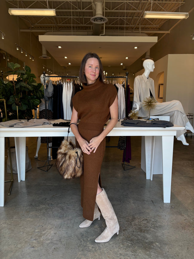 SPL Turtleneck Sweater Dress