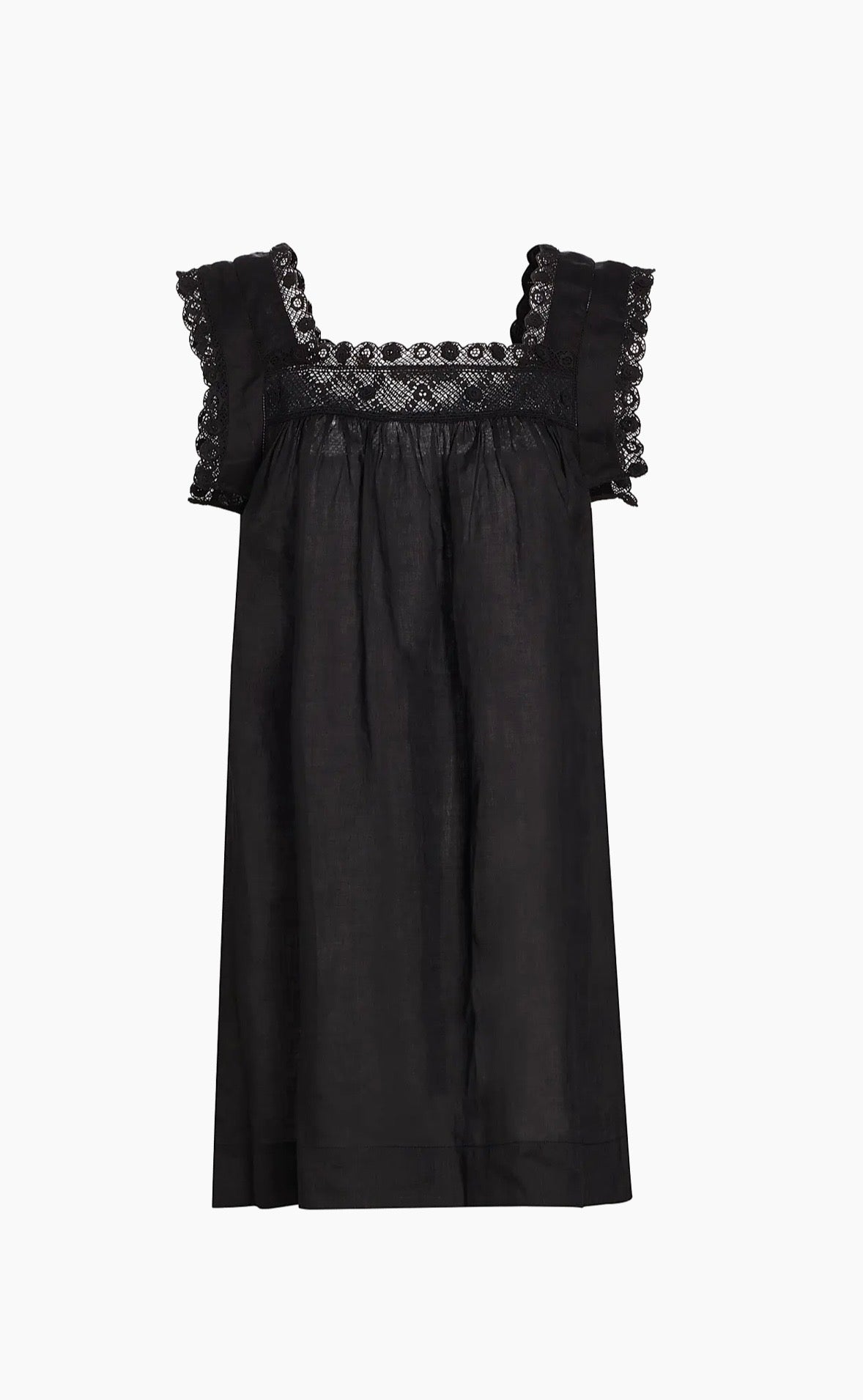 DOE Square Neck Mini Dress