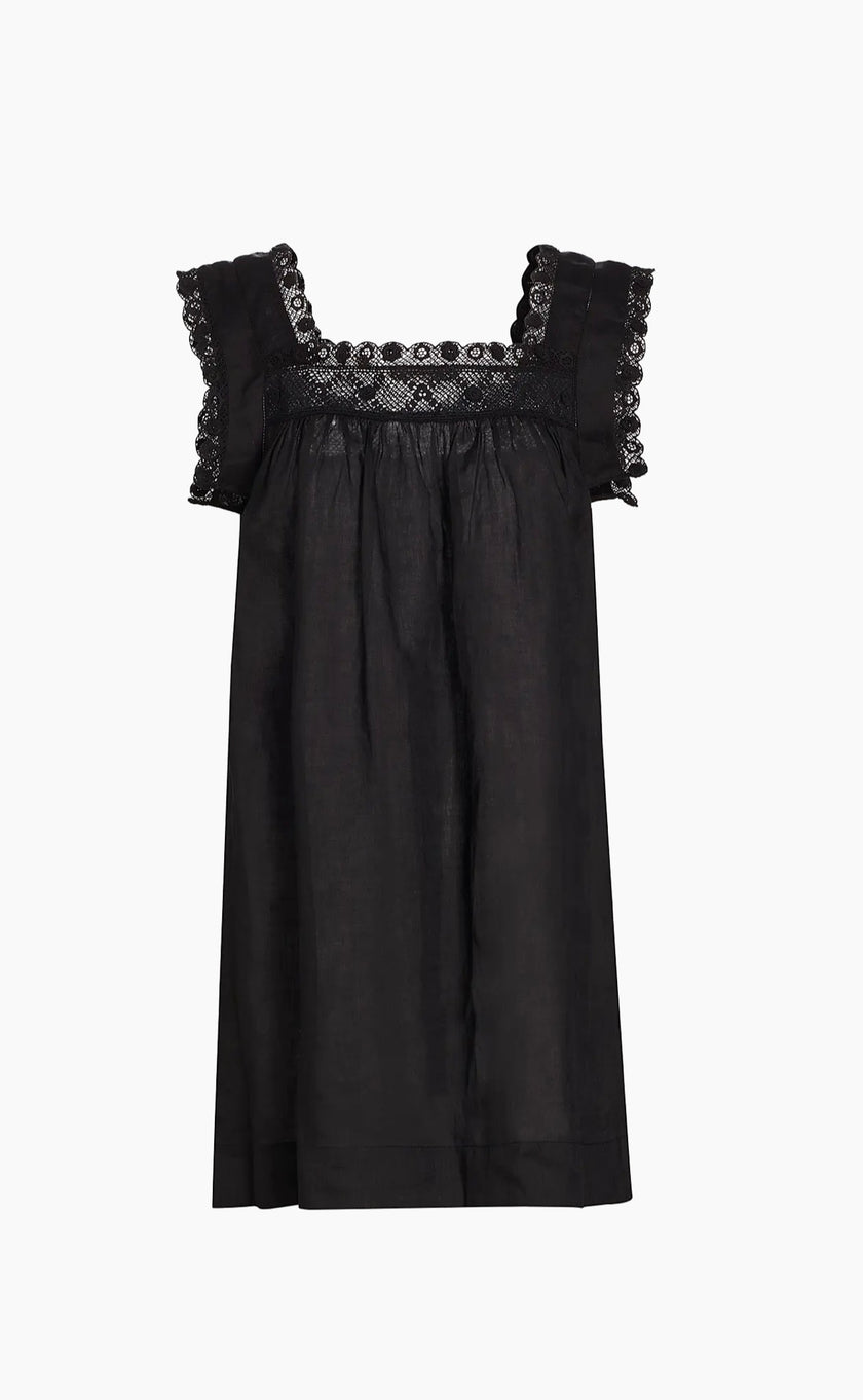 DOE Square Neck Mini Dress