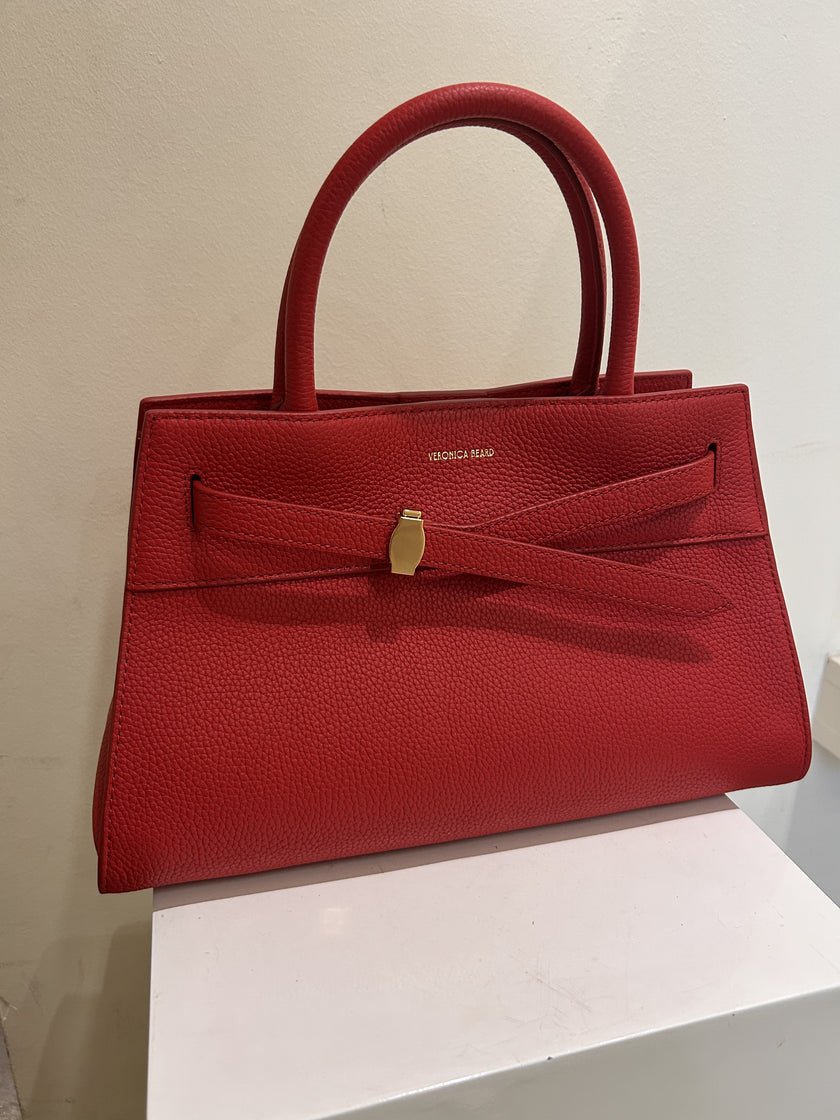 VER Leather Belted Bag