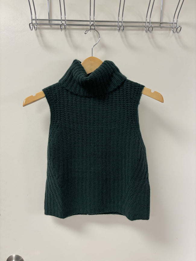 OGD Sleeveless Turtleneck Sweater