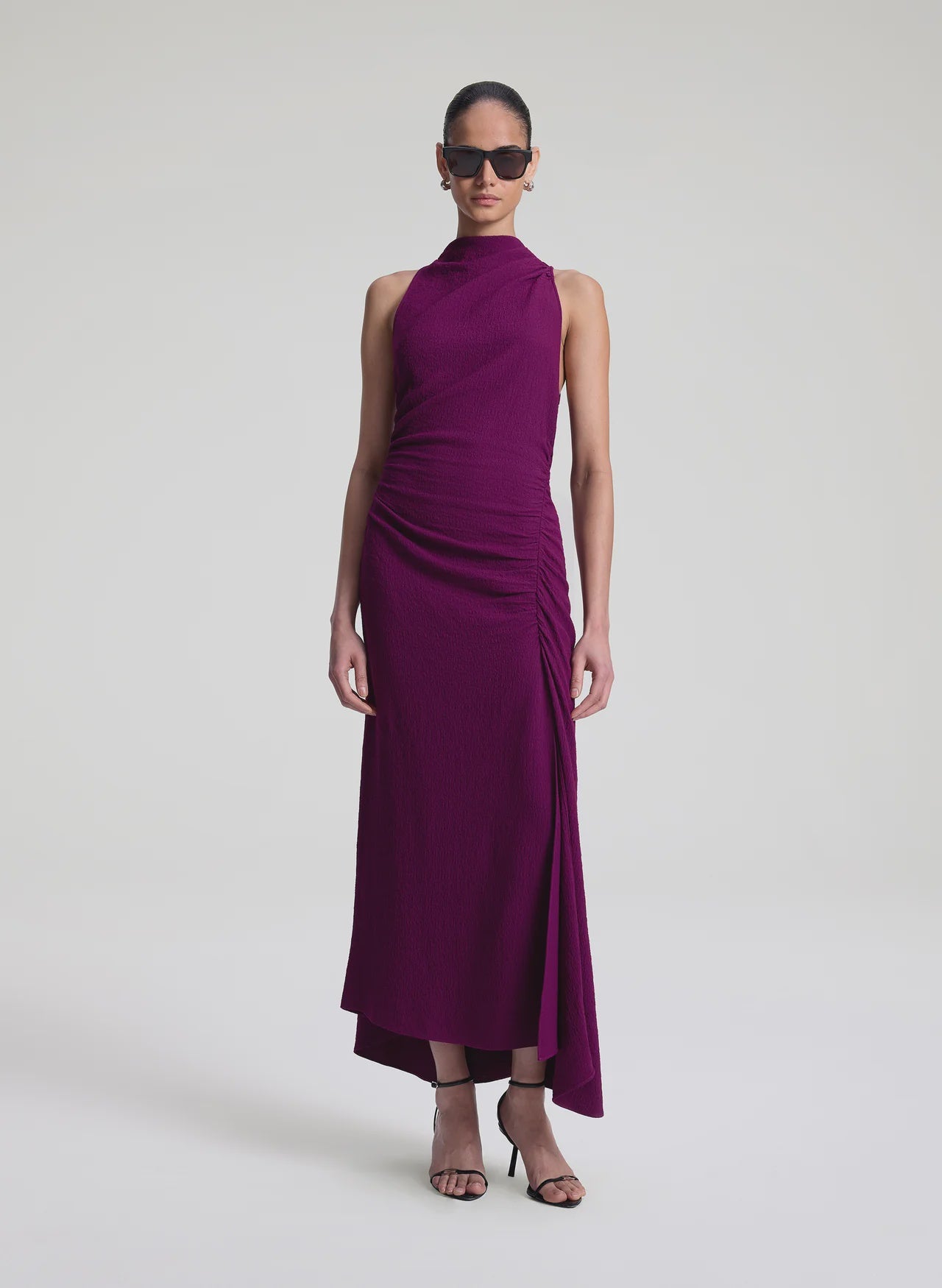 ALC Draped Midi Dress