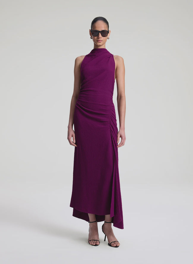 ALC Draped Midi Dress