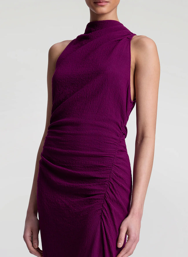 ALC Draped Midi Dress