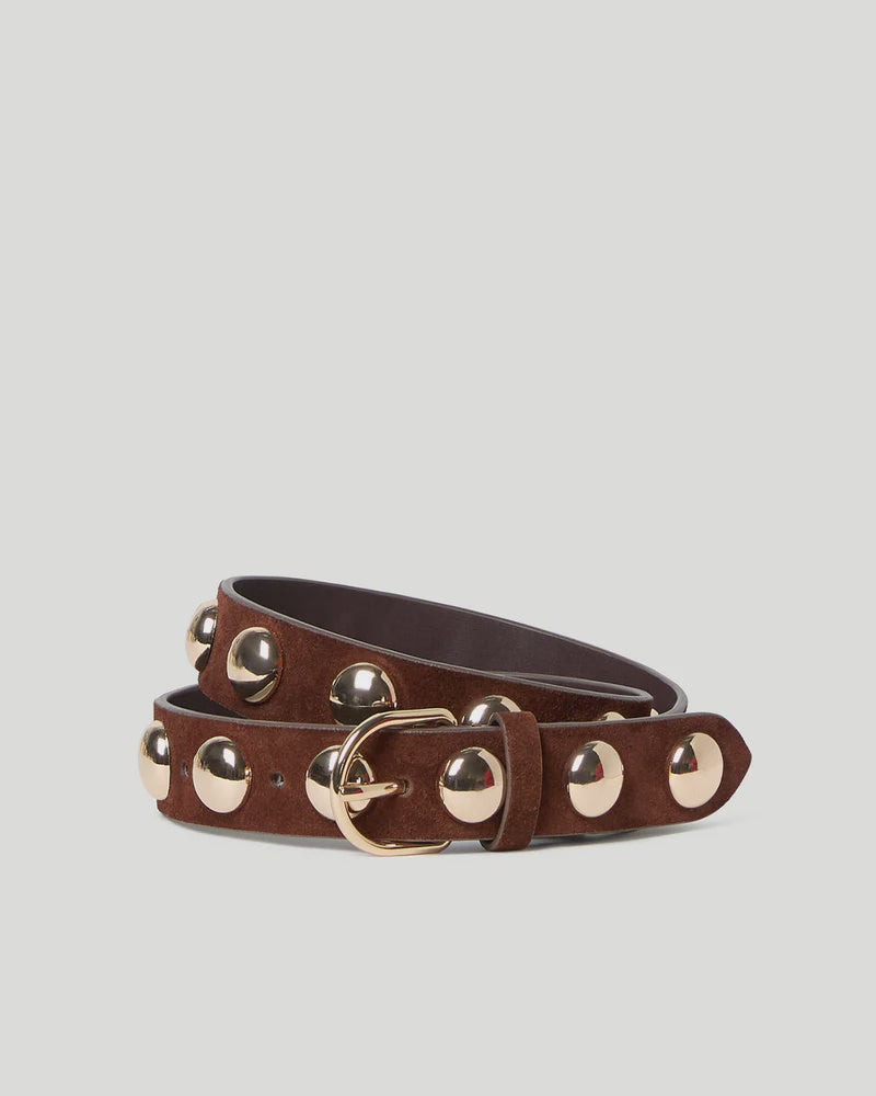 LOF Leather Studded Belt