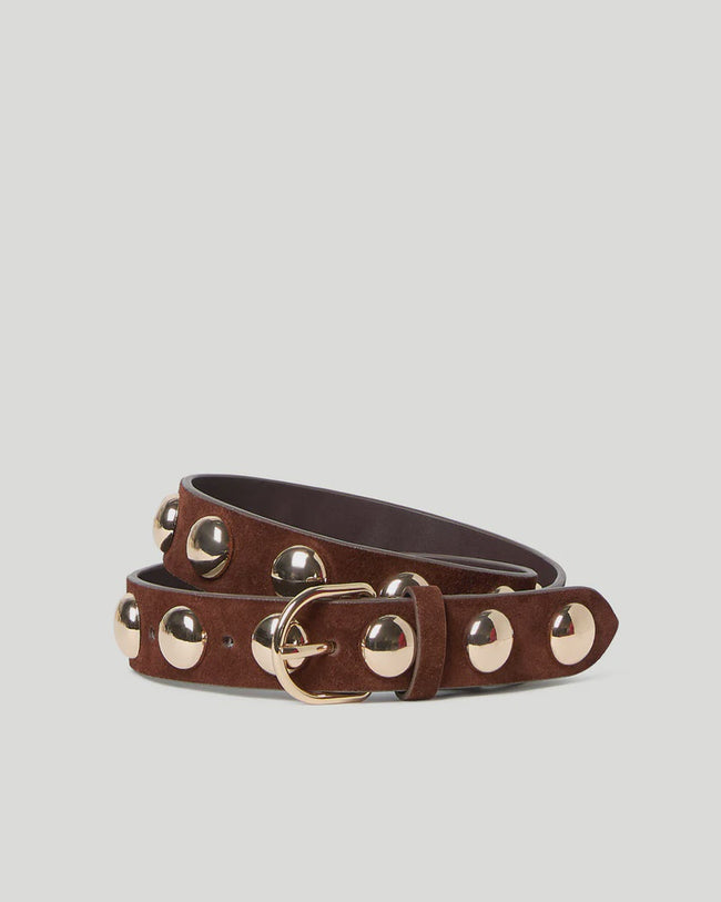 LOF Leather Studded Belt