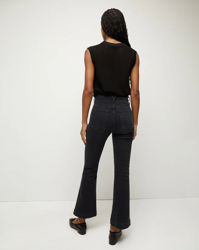 VER High Rise Ankle Flare Jeans