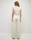 VER High Rise Wide Leg Jeans White