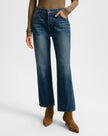 VER Mid Rise Straight Leg Dark Wash