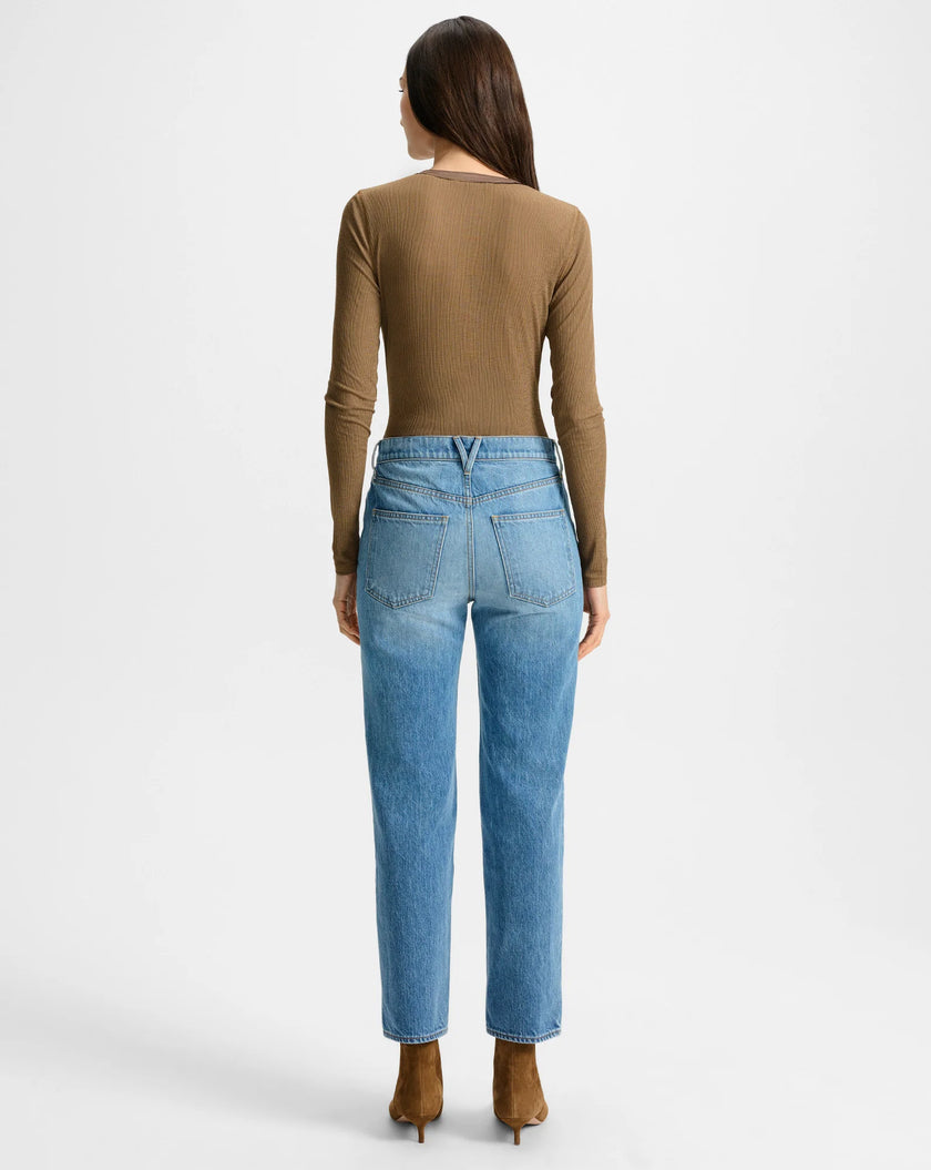VER Mid Rise Straight Leg Jean