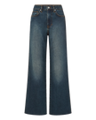 VER High Rise Raw Hem Jean