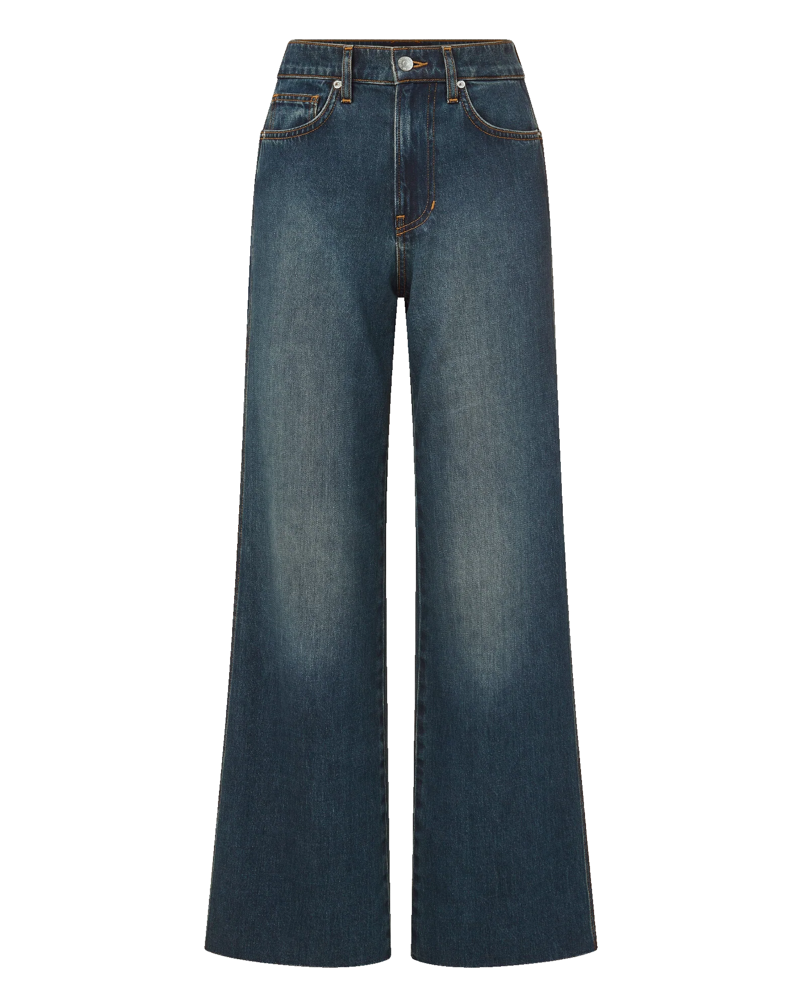 VER High Rise Raw Hem Jean