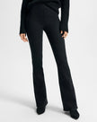VER High Rise Skinny Flare Black Jeans