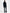 VER High Rise Skinny Flare Black Jeans