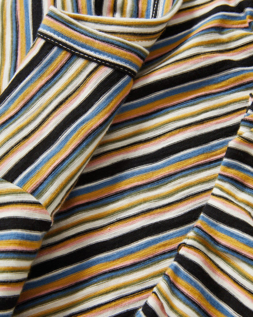 VER Striped Crew Tee