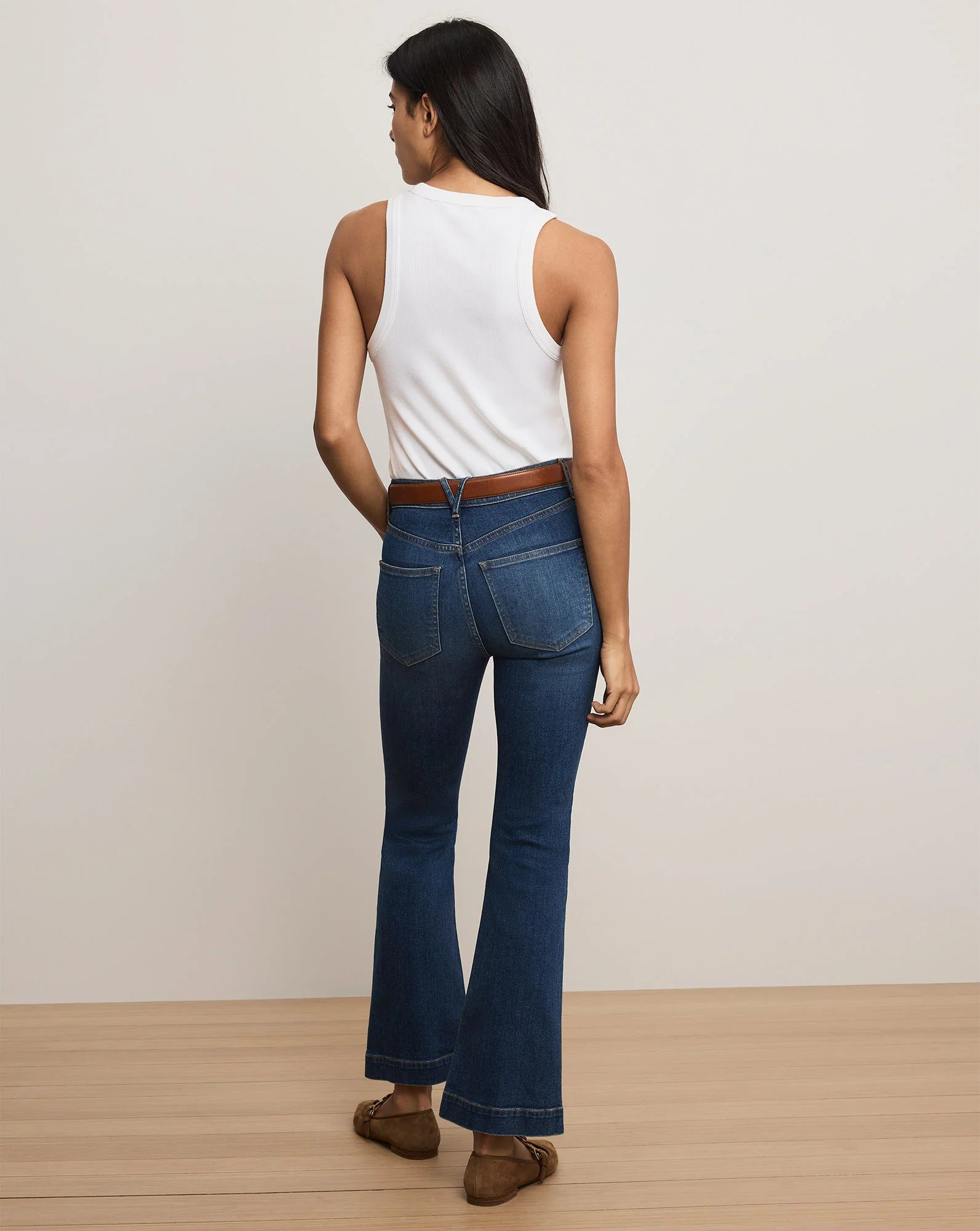 VER Cropped Racer Tank