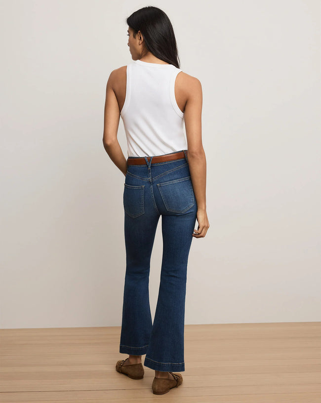 VER Cropped Racer Tank