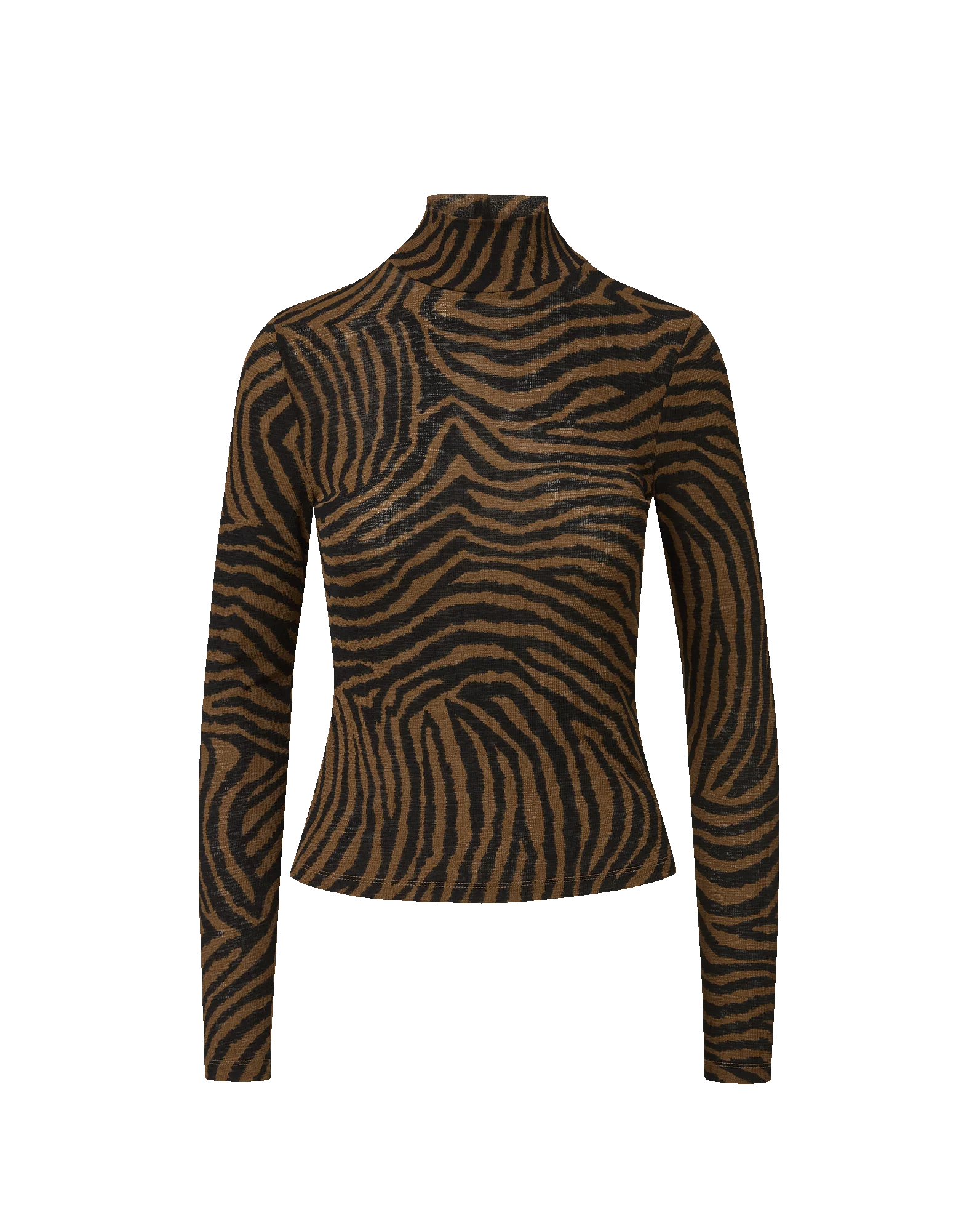 VER Tiger Turtleneck Top