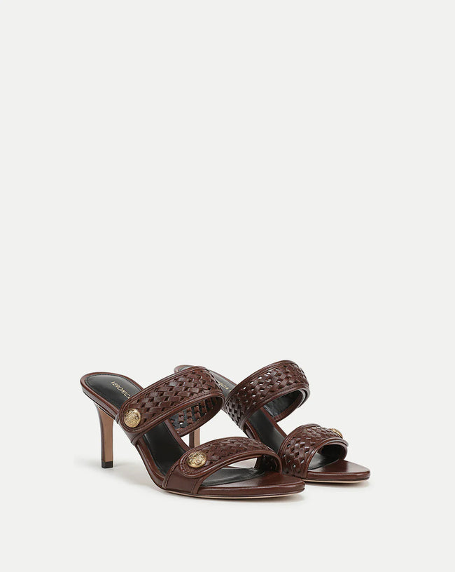 VER Double Strap Leather Heel