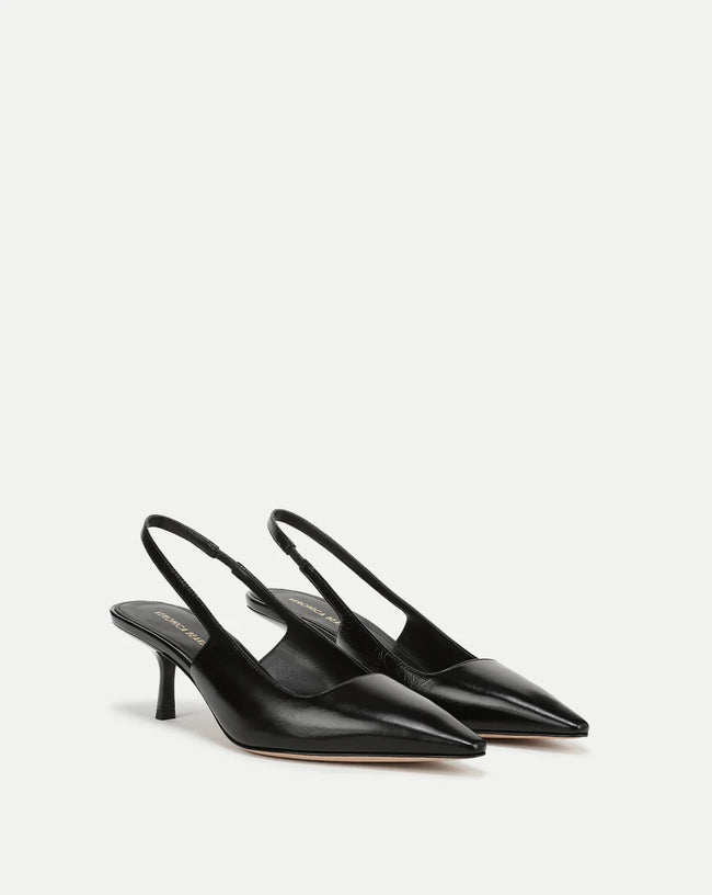 VER Black Slingback Heel