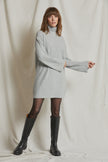 PWT Grey Sweater Mock Neck Dress