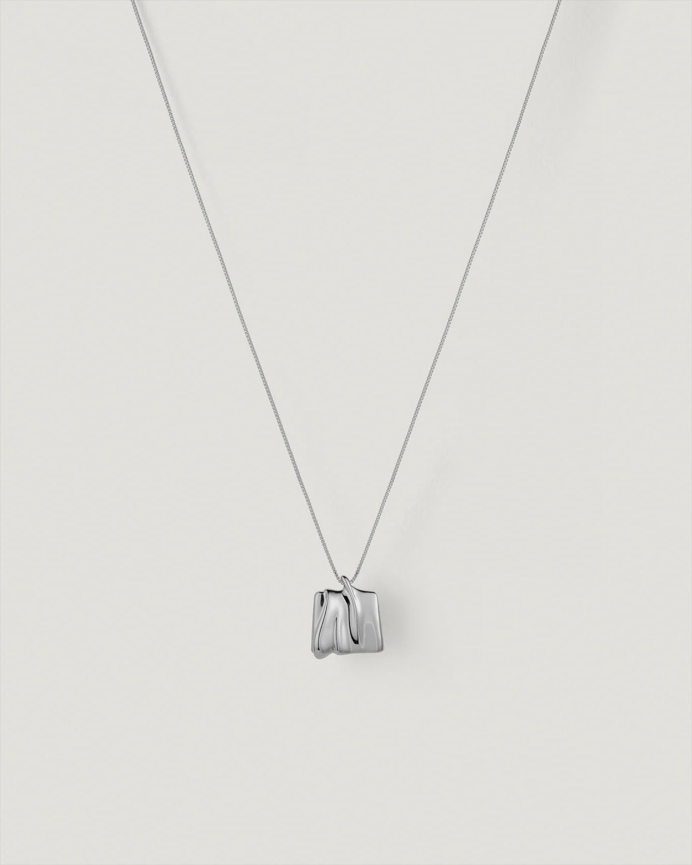 JEN Square Pendant Necklace