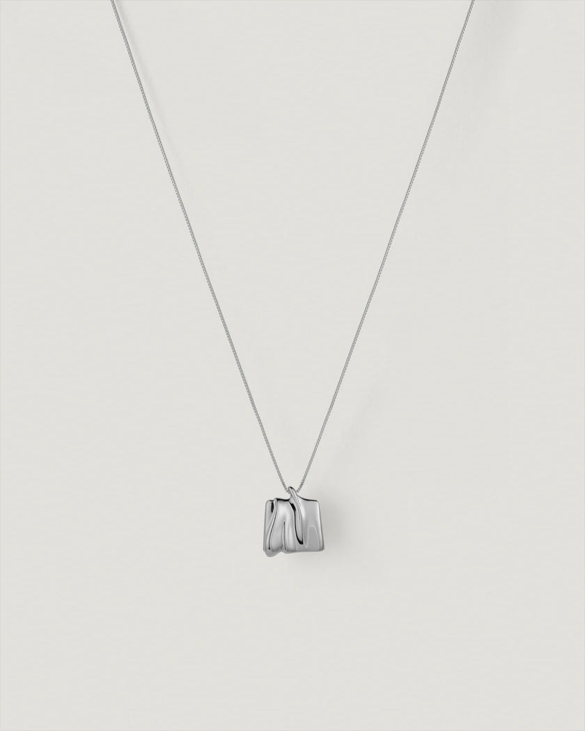 JEN Square Pendant Necklace