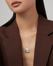 JEN Square Pendant Necklace