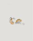 JEN Two Tone Small Hoop