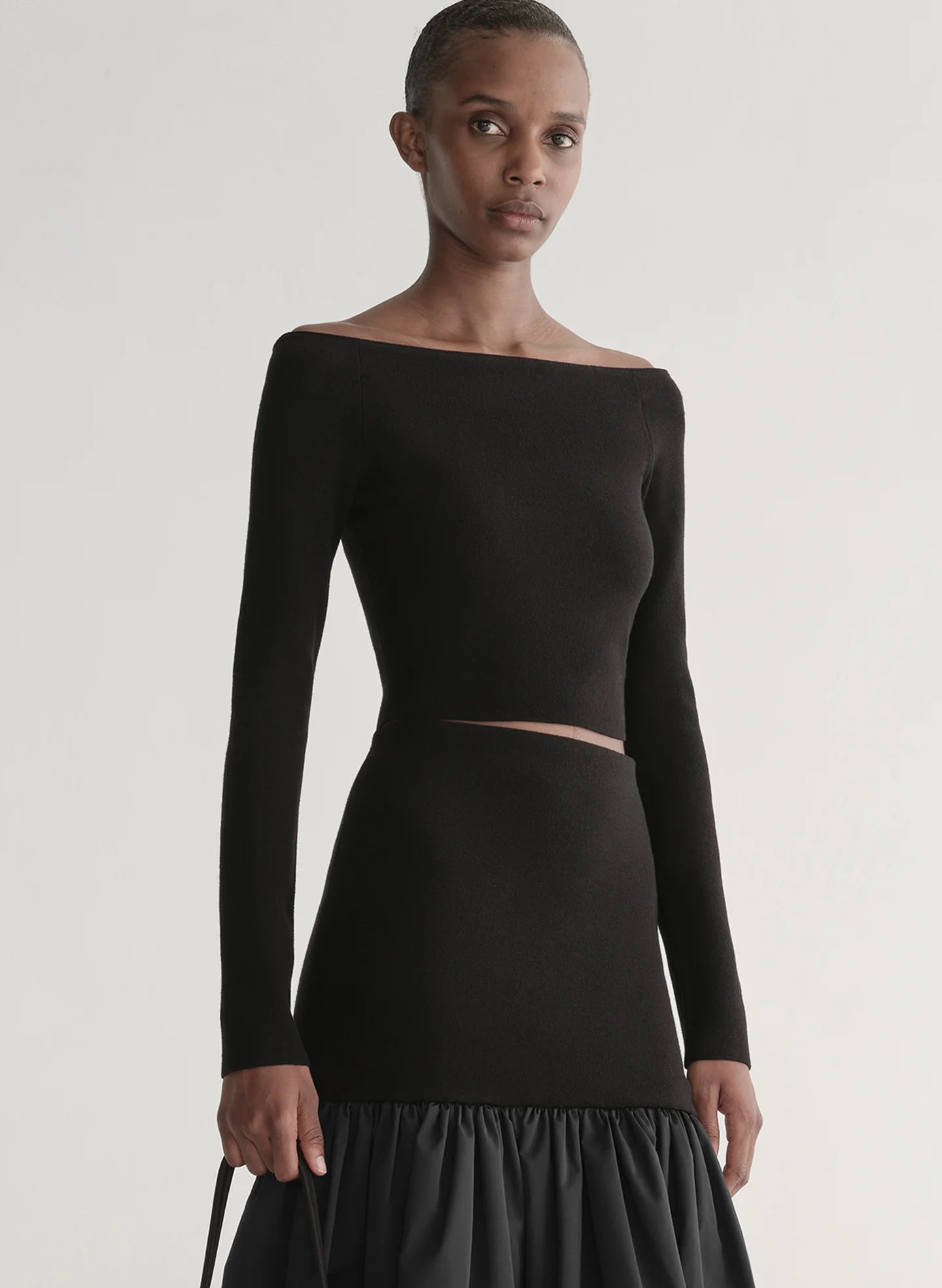 ALC Off The Shoulder Knit Top