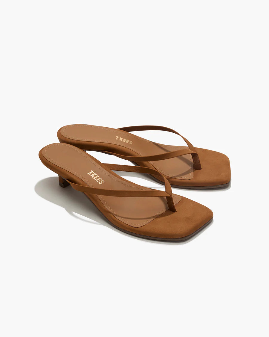 TKE Kitten Heel Flip Flop