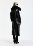 ESS Faux Leather Bomber Jacket