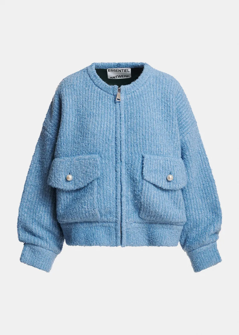 ESS Knit Jacket with Fur