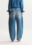 ESS Quilted Barrel Jean