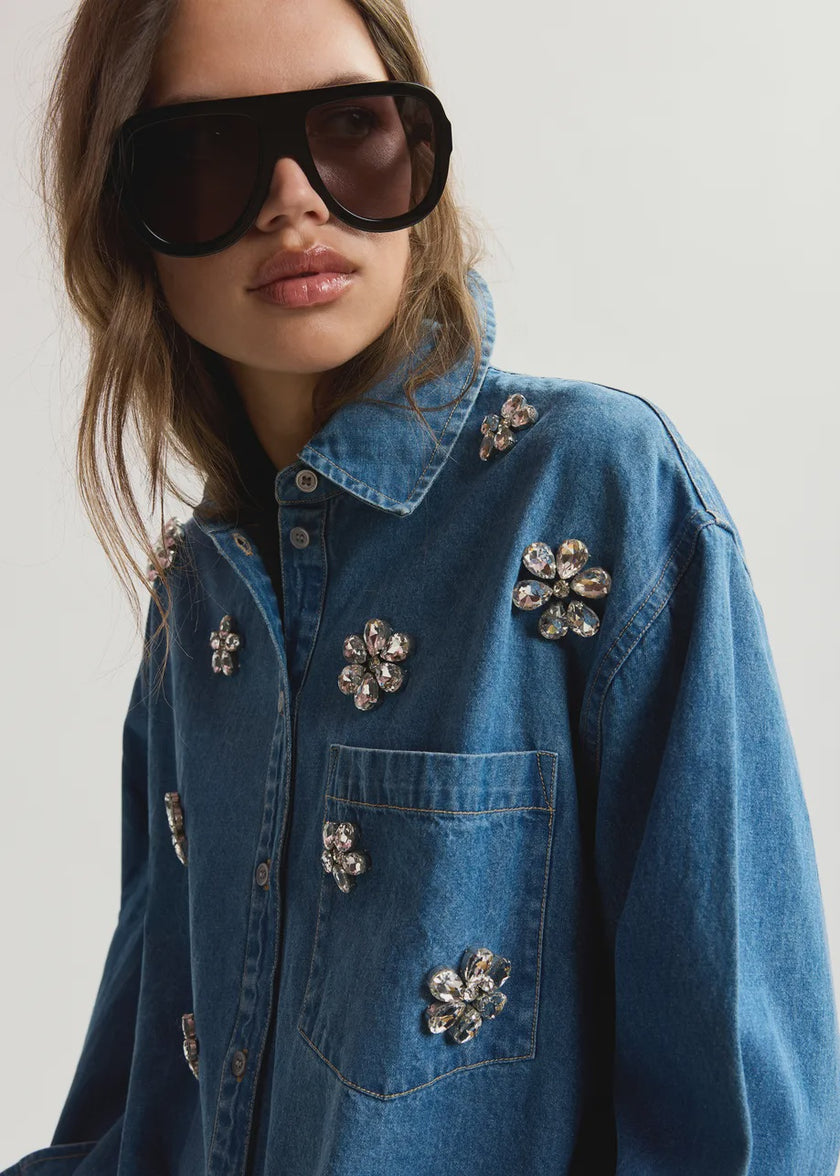 ESS Denim Embellished Shirt