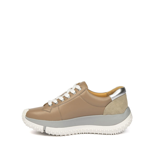 4C Platform Sneaker Beige